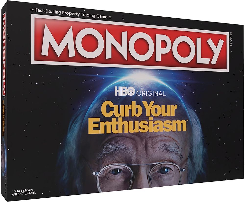Monopoly Curb Your Enthusiasm HBO Comedy Series Board Game