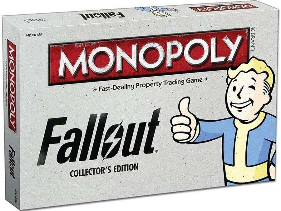Monopoly Fallout Collectors Edition Board Game – figurineforall.com