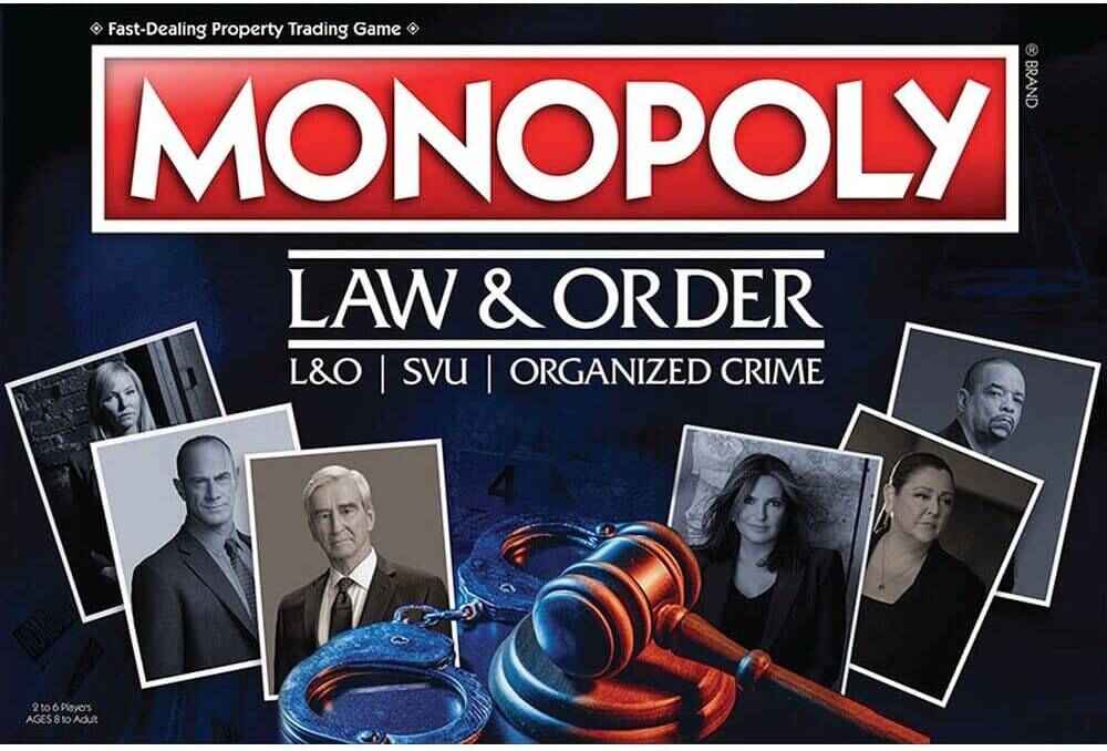 Monopoly Law and Order Collectors Edition Board Game