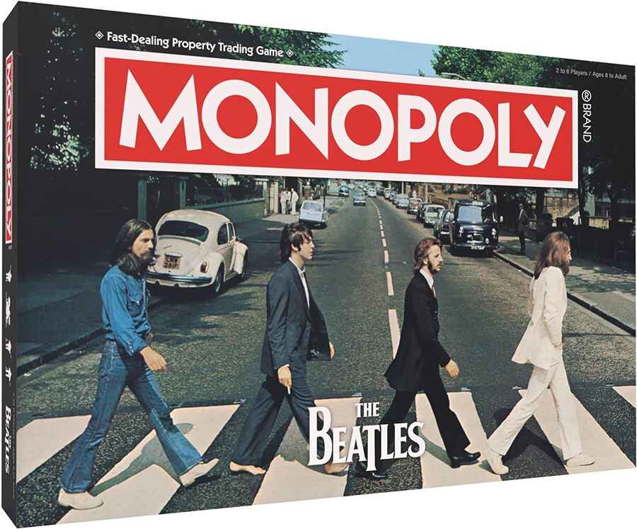 Monopoly The Beatles Rock Band Edition Board Game