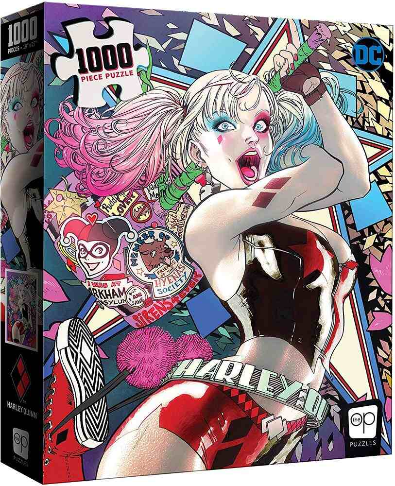 Puzzle 1000 Pieces - Harley Quinn DC (Die Laughing) Jigsaw Puzzle