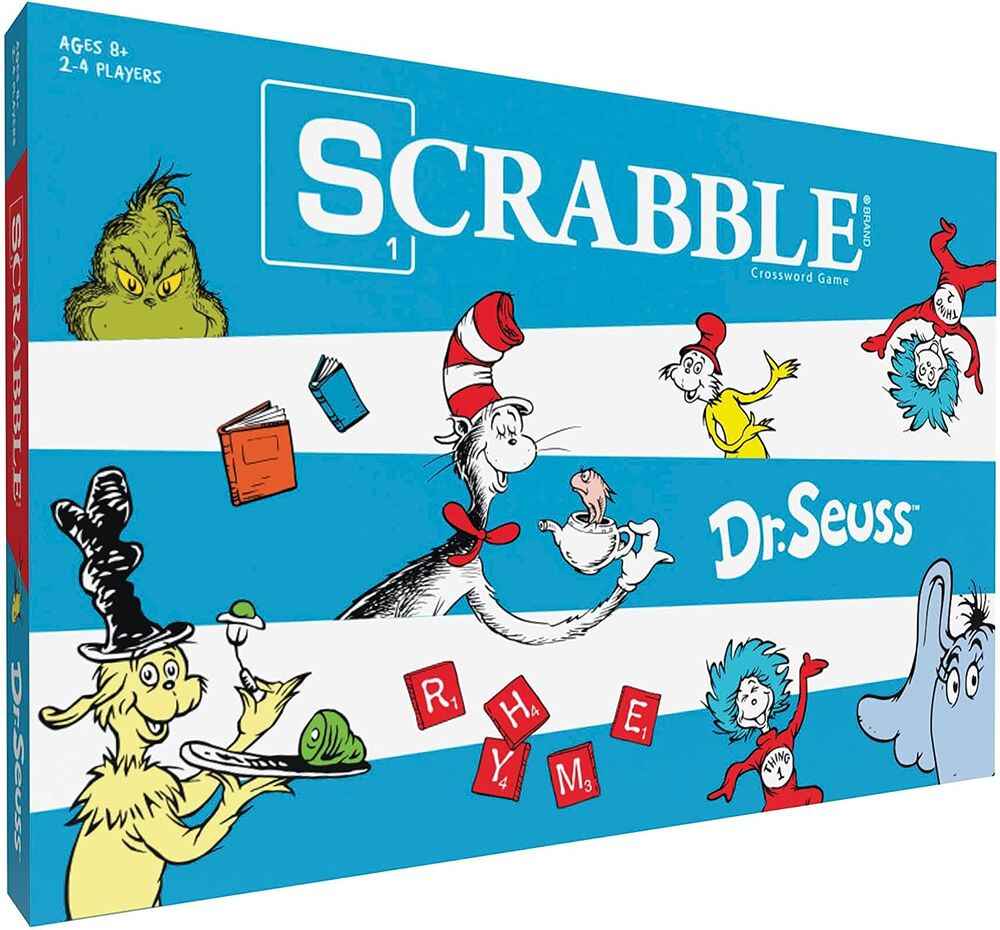 Scrabble Dr. Suess Word Board Game