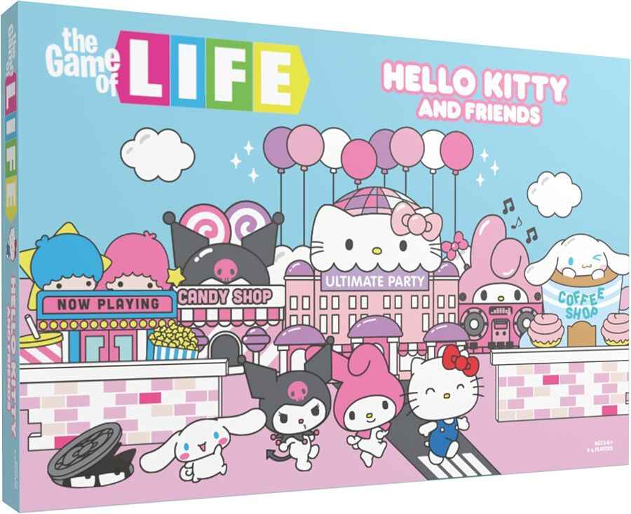 The Game of Life Hello Kitty and Friends Board Game