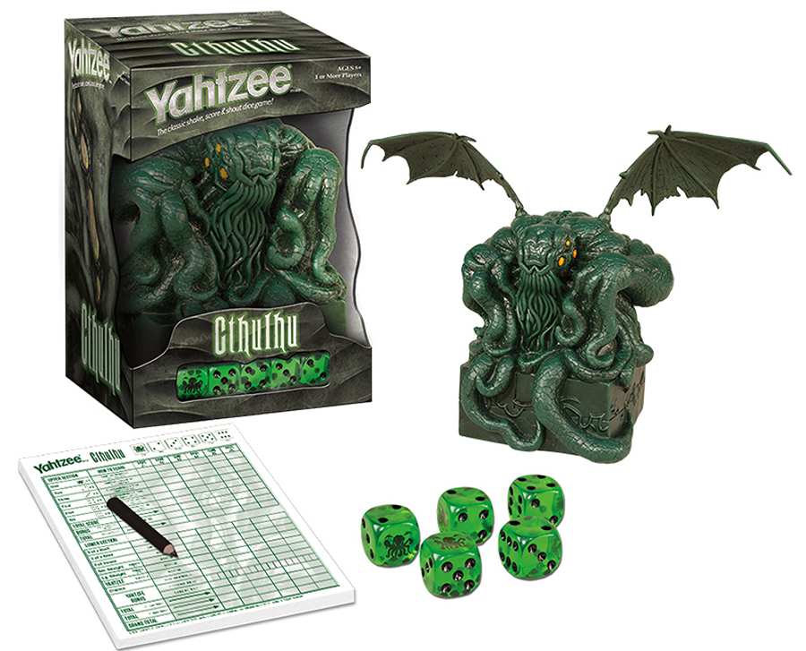 Yahtzee Cthulhu Dice Game