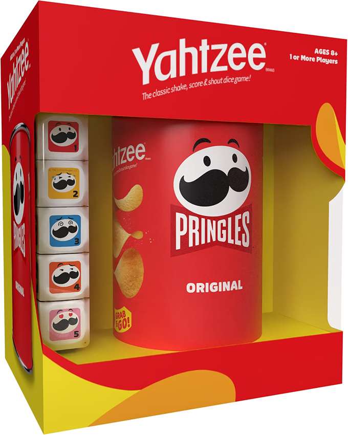 Yahtzee Pringles Edition Classic Dice Game