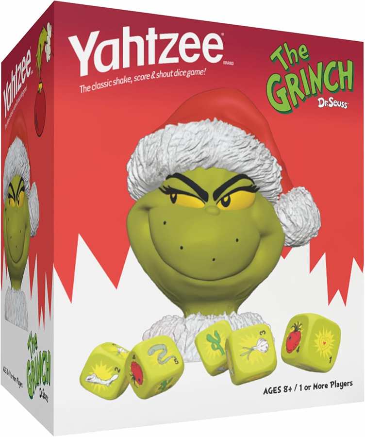 Yahtzee The Grinch Dice Game