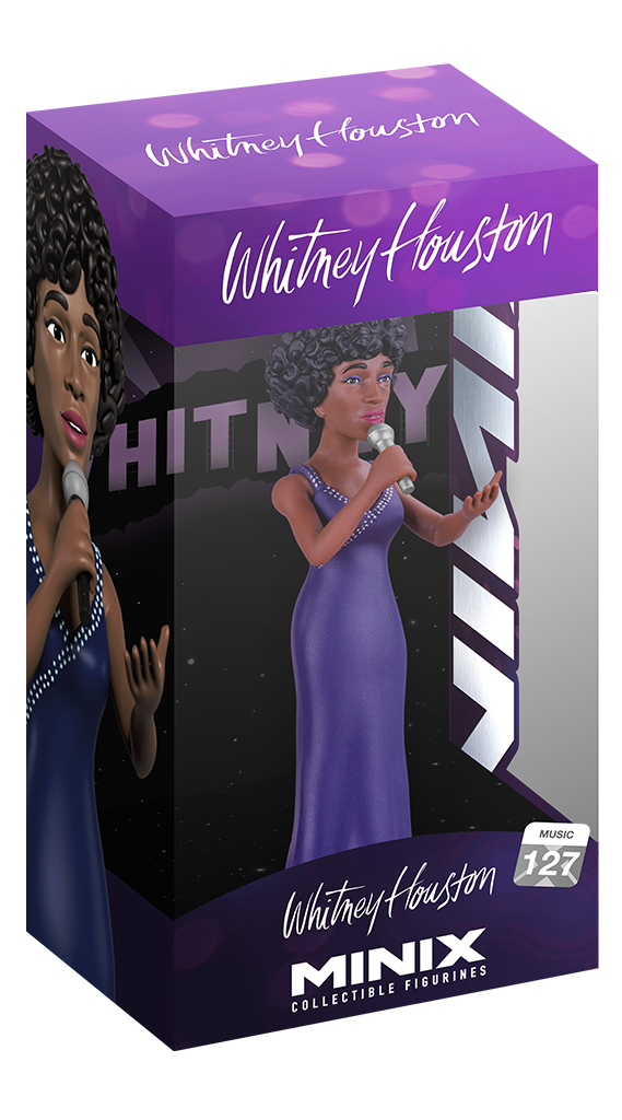 Minix Music Whitney Houston 4.75 Inch Collectible Vinyl Figure