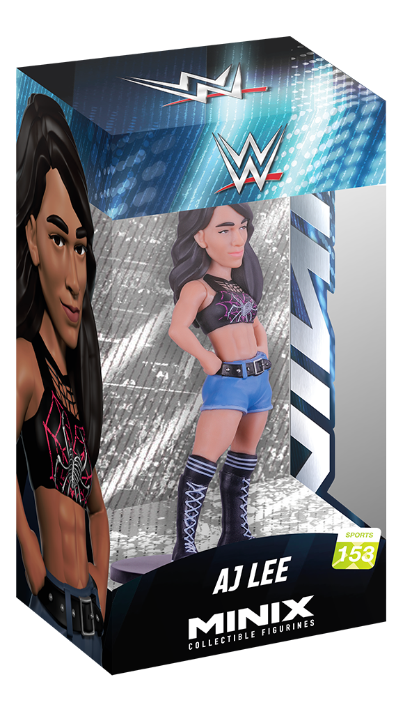 Minix Sports WWE Wrestling AJ Lee 4.75 Inch Collectible Vinyl Figure