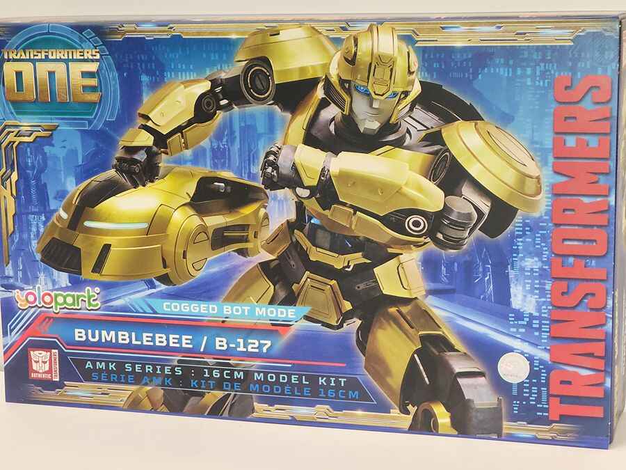 Transformers ONE Bumblebee (B-127) (Cogged Mode) 5 Inch Model Kit AMK Series