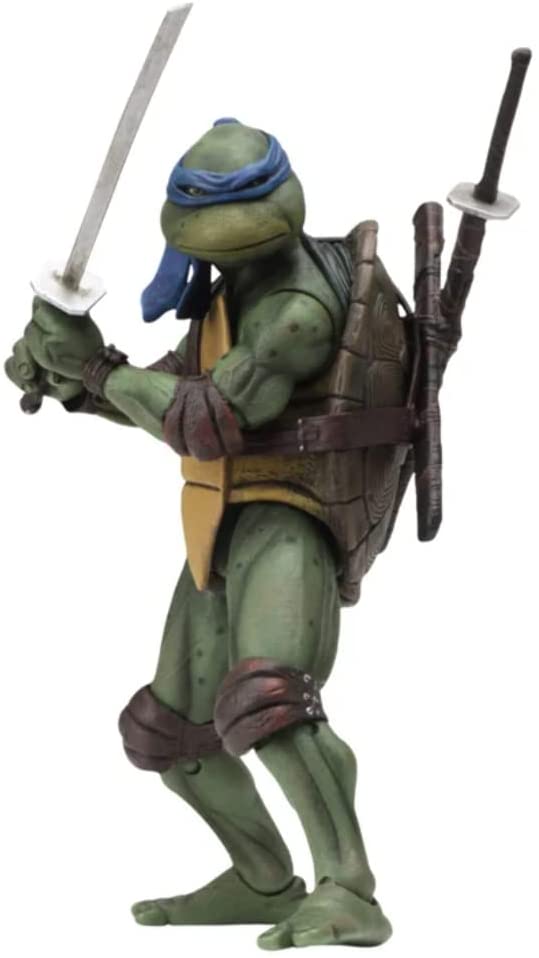 Teenage Mutant Ninja Turtles 90's Movie Leonardo 6.5-inch Action Figure by NECA Reel Toys 2019 - figurineforall.com