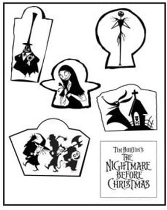 Neca Nightmare Before Christmas Ceiling Stars 18 pieces - figurineforall.com