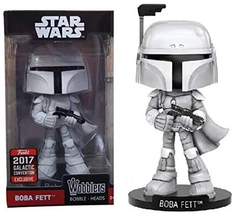 Wobblers Star Wars prototype Boba Fett Wobblers Galactic Convention Exclusive - figurineforall.com