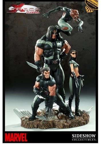 X-Force Exclusive Marvel Sideshow Collectibles Polystone Diorama - figurineforall.com