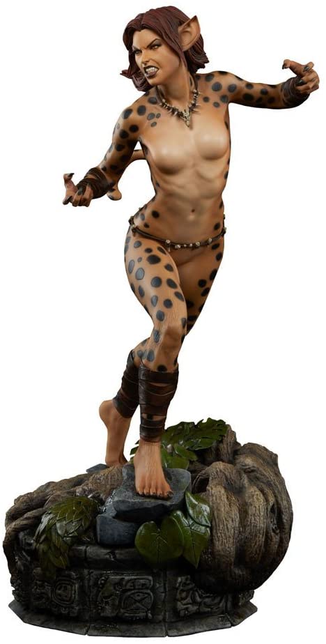 DC Comics Cheetah 1/4 Scale Premium Format Figure Statue - figurineforall.com