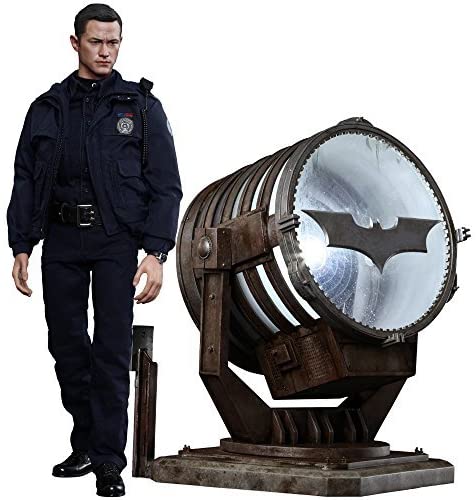 Movie Masterpiece 1/6 Scale John Blake With Bat Signal by Hot Toys - figurineforall.com