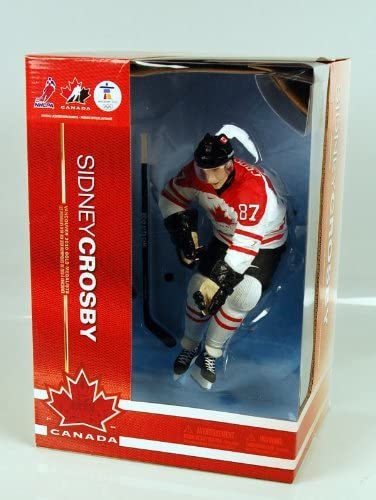 NHL Hockey Sidney Crosby (Team Canada) 12 Inch Deluxe Action Figure Sports Picks - figurineforall.com
