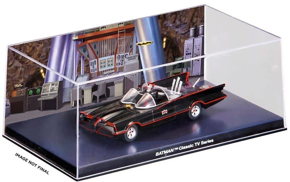 DC Comics Batman 1966 Classic TV Series 1:43 Batmobile Vehicle - figurineforall.com