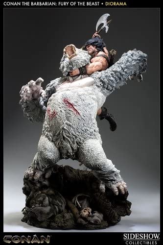 Conan The Barbarian Fury of the Beast Diorama # 200049 - figurineforall.com