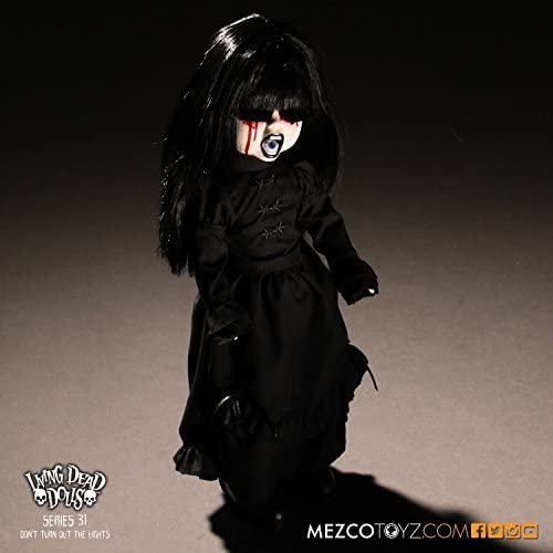 Living Dead Dolls Series 31 (Don't Turn out the Lights Series) - The Dark 10 Inch Doll - figurineforall.com