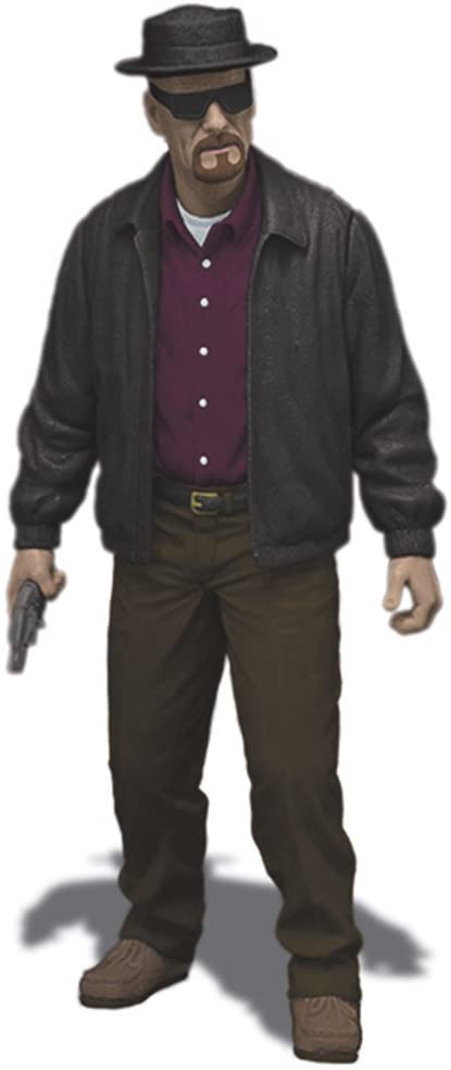 Figura de Ação Heisenberg Breaking Bad Mezco 6´ Completo com Embalagem