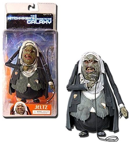 Hitchhiker's Guide to the Galaxy - 6 inch Jelz figure by Hitch Hiker - figurineforall.com