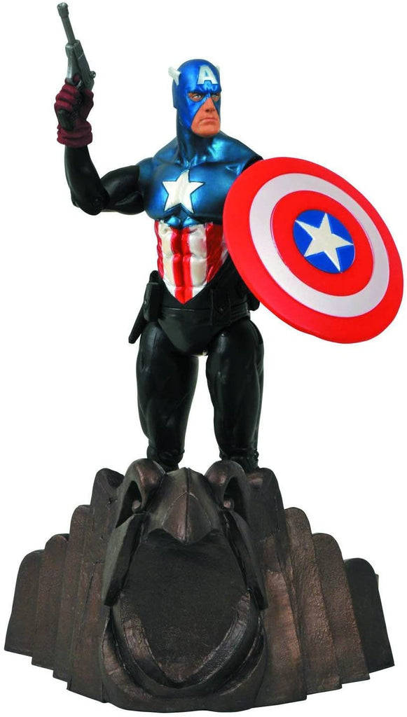 Marvel Select Captain America Action Figure - figurineforall.com