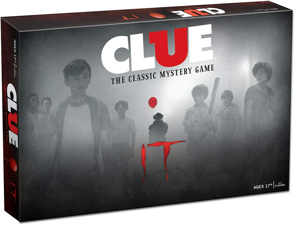 Clue IT Board Game | Based on The 2017 Drama/Thriller IT | Officially Licensed IT Merchandise | Themed Classic Clue Game - figurineforall.com