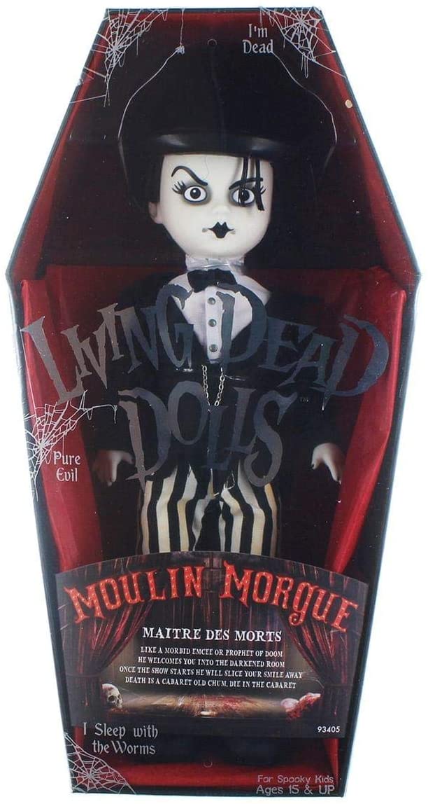 Living Dead Dolls Series 33 Moulin Morgue - Maitre Des Morts 10 Inch Doll