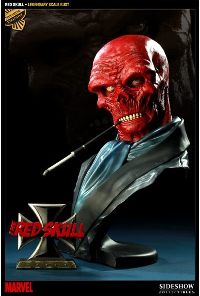Sideshow Collectibles - Marvel buste Legendary Scale Red Skull 30 cm - figurineforall.com