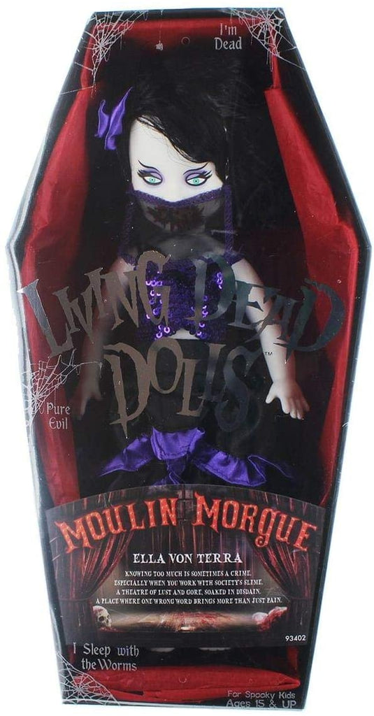 Living Dead Dolls Series 33 Moulin Morgue - Ella Von Terra 10 Inch Doll - figurineforall.com