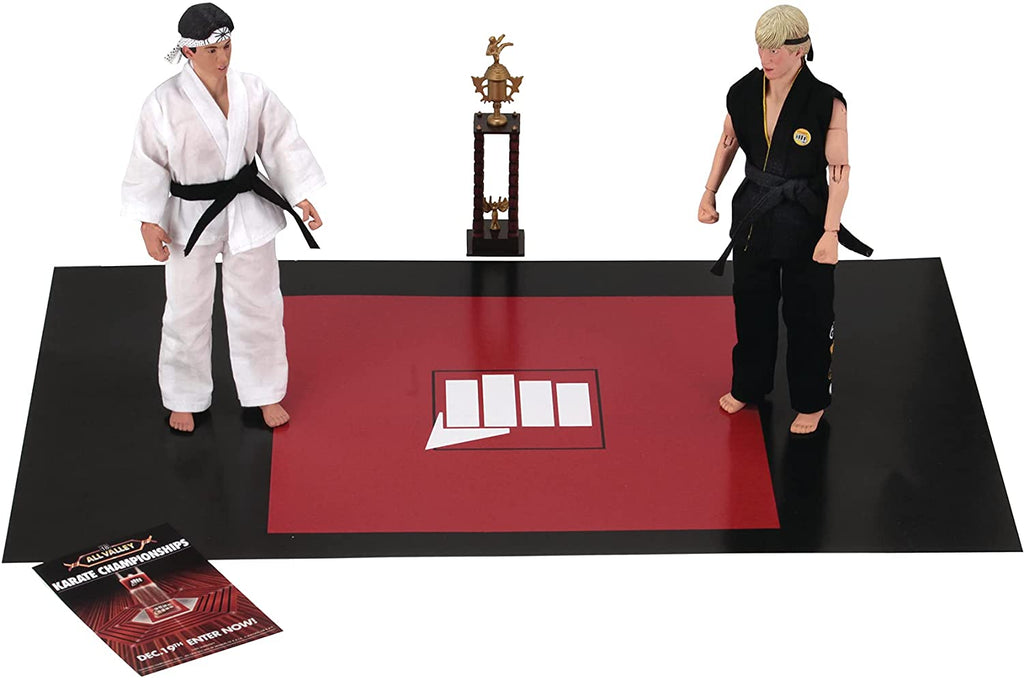 NECA The Karate Kid 1984: Clothed Action Figures Tournament 2 Pack - figurineforall.com