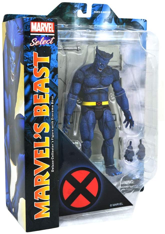 Marvel Select Beast X-Men 7 Inch Action Figure - figurineforall.com