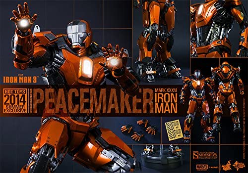 Hot Toys Marvel Collectibles Iron Man Mark XXXVI – Peacemaker 1/6 Scale Figure - figurineforall.com