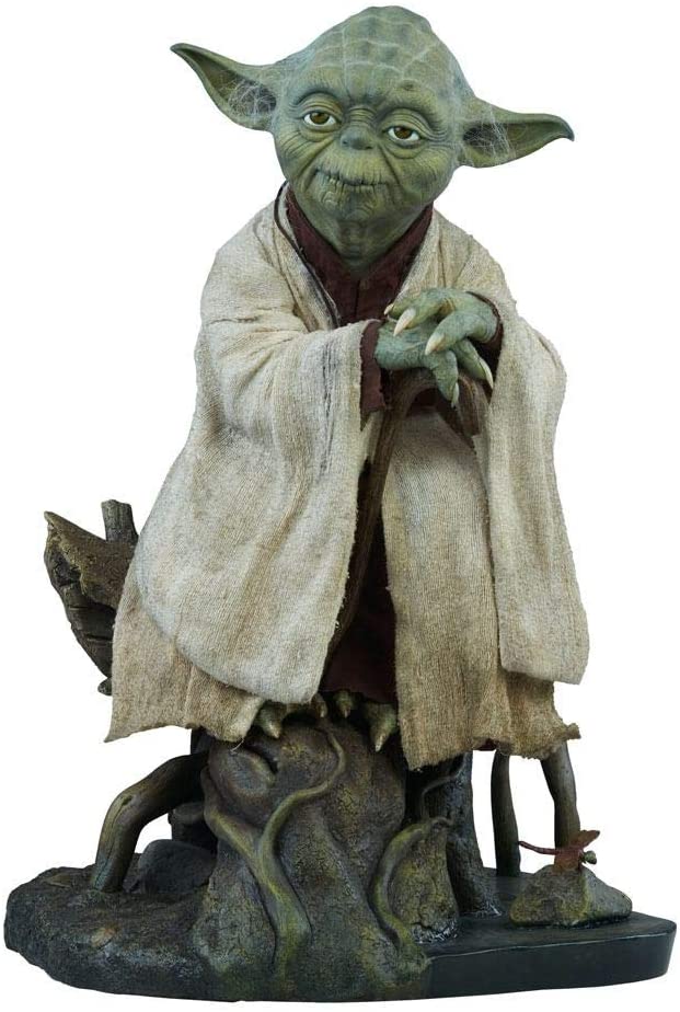 Star Wars Sideshow Empire Strikes Back Yoda Legendary Scale Statue - figurineforall.com