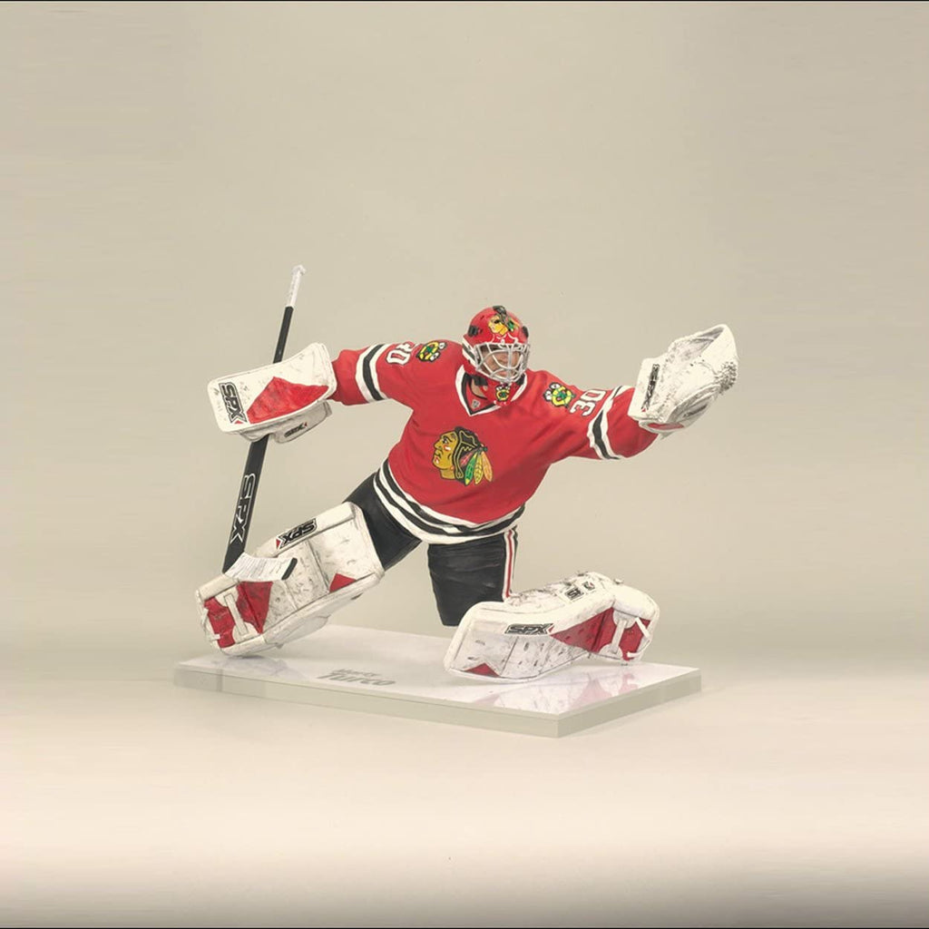 McFarlane Toys NHL Sports Picks Series 27 Marty Turco 6 Inch Action Figure Chicago Blackhawks - figurineforall.com