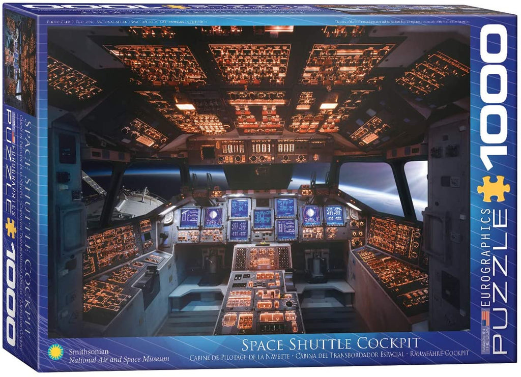 Puzzle 1000 Piece - Shuttle Cockpit Jigsaw Puzzle 6000-0265 - figurineforall.com
