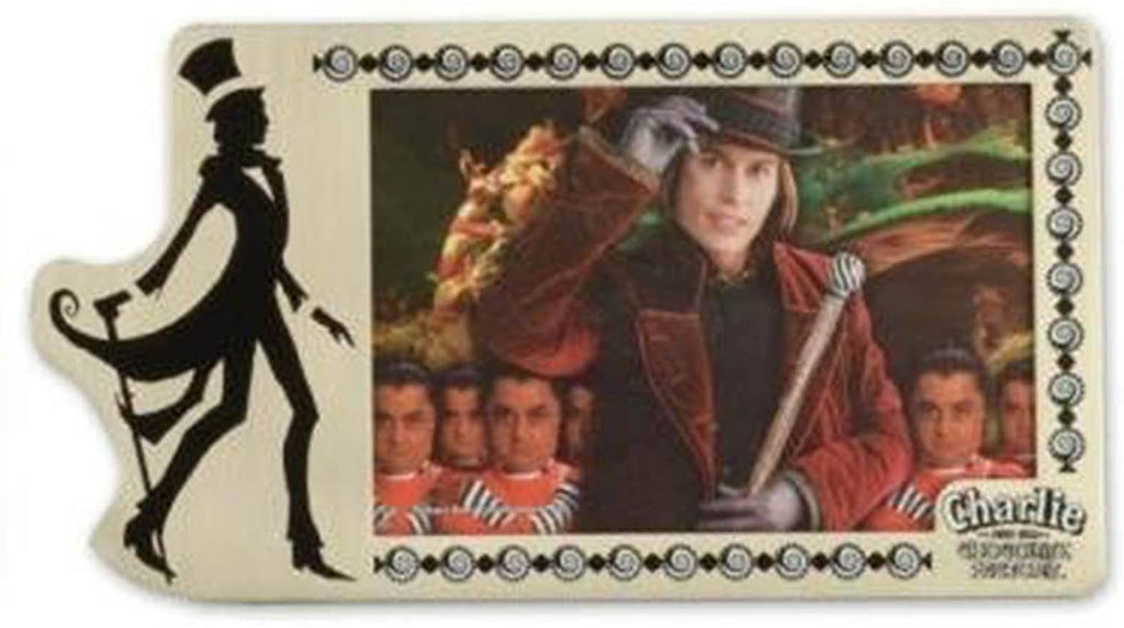 Charlie and the Chocolate Factory Pewter Frame 4" X 6" - figurineforall.com