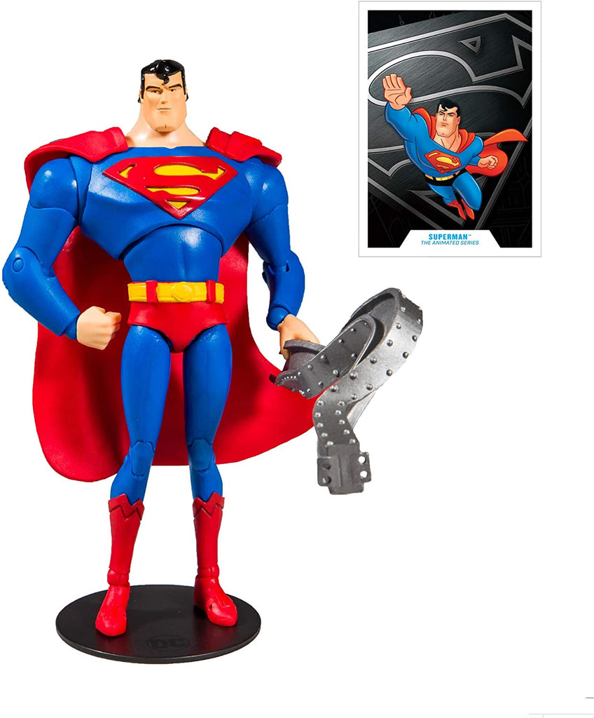 DC Multiverse Animated Superman  7 Inch Action Figure - figurineforall.com