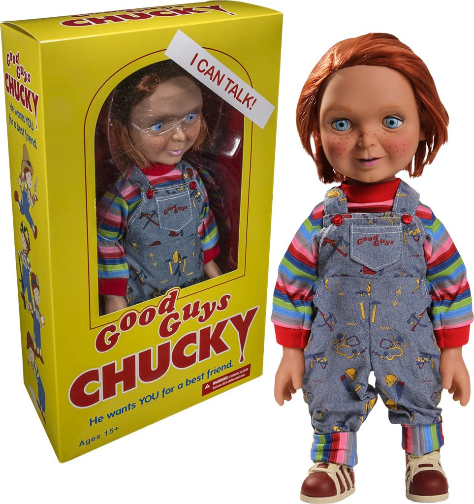 Child's Play Chucky Good Guys Chucky Happy 15 Inch Talking Doll - figurineforall.com