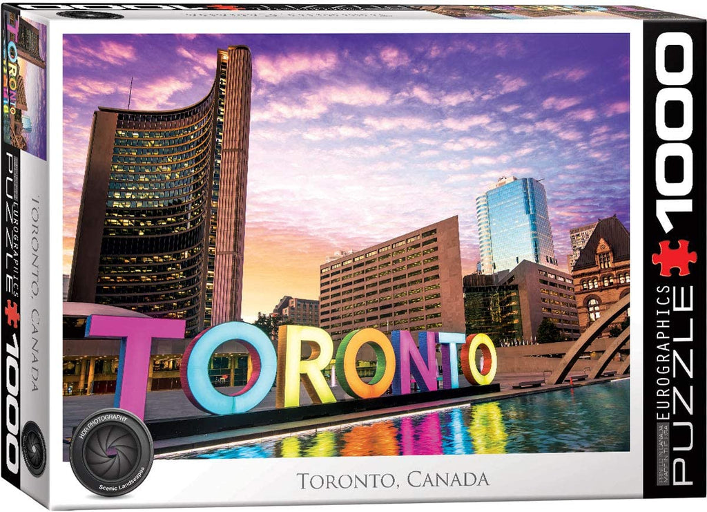Puzzle 1000 Piece - Toronto Ontario Jigsaw Puzzle - figurineforall.com