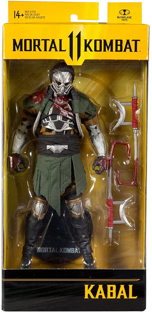 Mortal Kombat 11 Kabal (Bloody Version) 7 Inch Action Figure - figurineforall.com