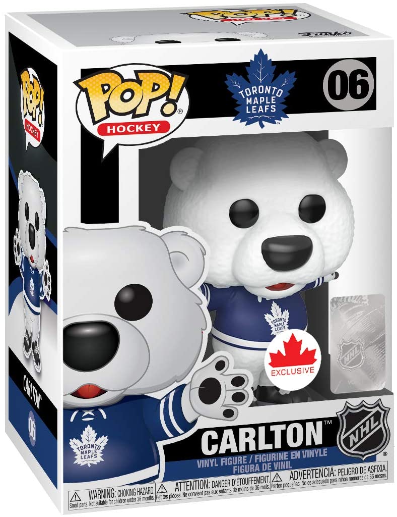 POP Mascots: Maple Leafs - Carlton The Bear - figurineforall.com