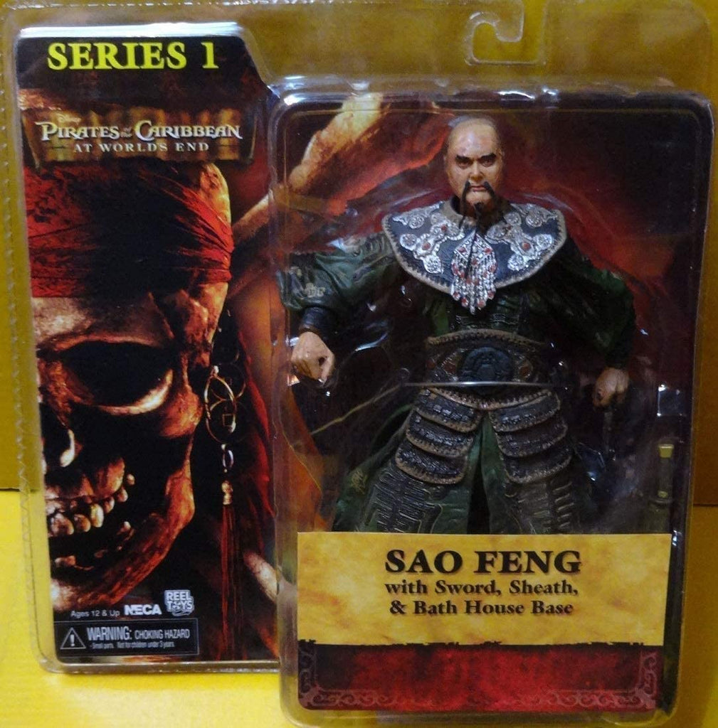 NECA  The Pirates of the Caribbean At Worlds End Sao Feng 7 Inch Action Figure - figurineforall.com