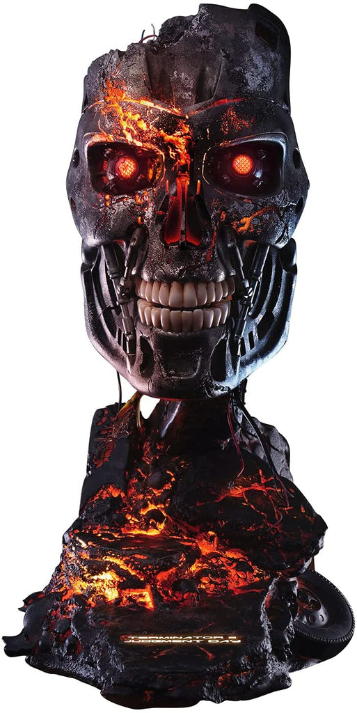 TERMINATOR 2 - Masque de T-800 Endoskeleton Battle Damaged Version - figurineforall.com