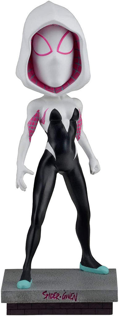NECA Marvel Head Knocker Spider Gwen Classic Masked Toy Figure - figurineforall.com