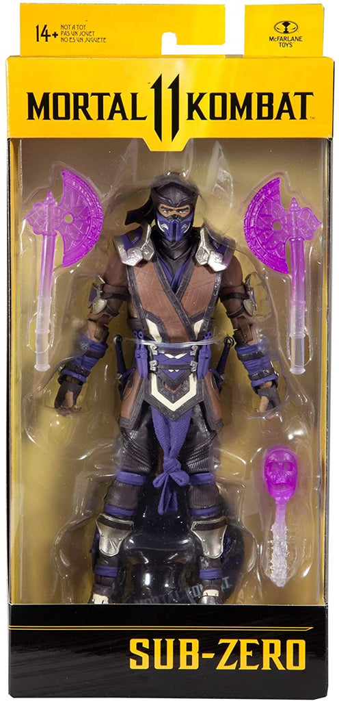 Mortal Kombat 11 Sub Zero (Winter Purple Variant) 7 Inch Action Figure - figurineforall.com