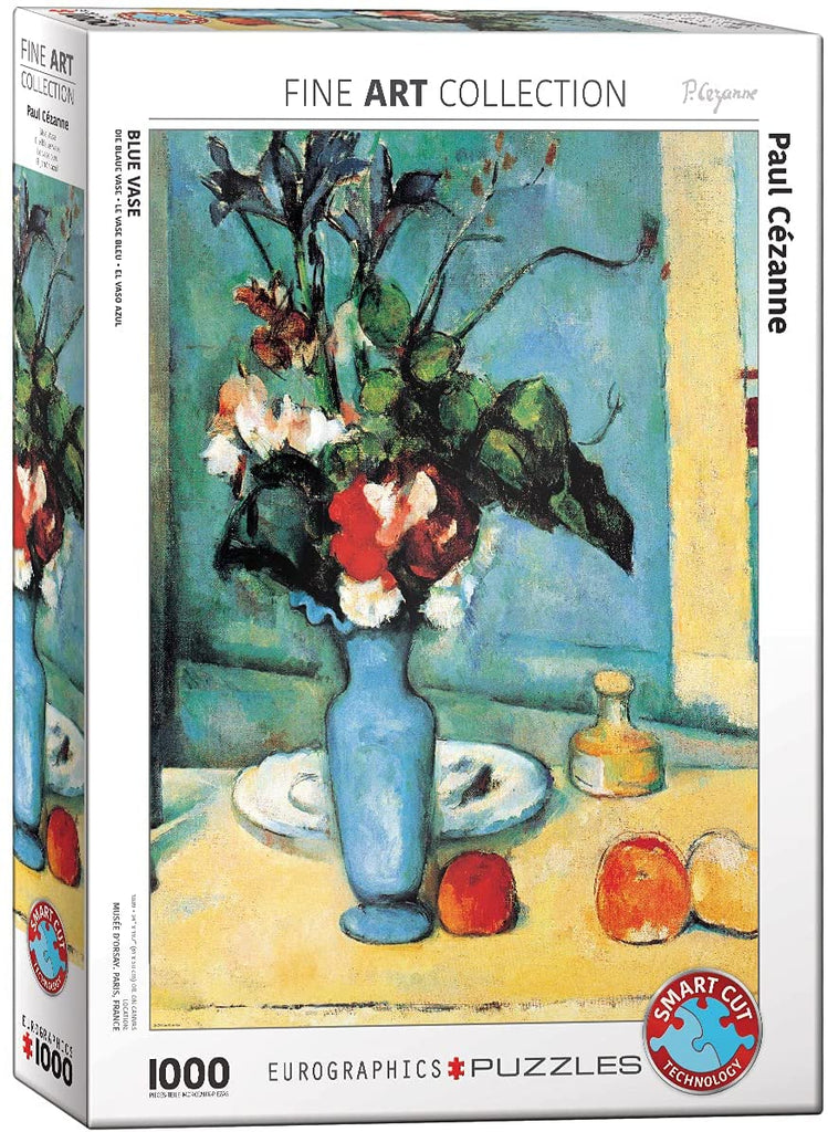 Puzzle 1000 Piece - Blue Vase by Cezanne Jigsaw Puzzle 6000-3802 - figurineforall.com