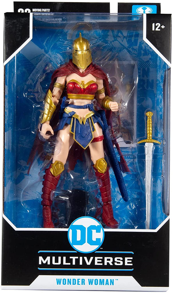 McFarlane Toys - DC Multiverse - Last Knight on Earth: Wonder Woman with Helmet of Faith - figurineforall.com