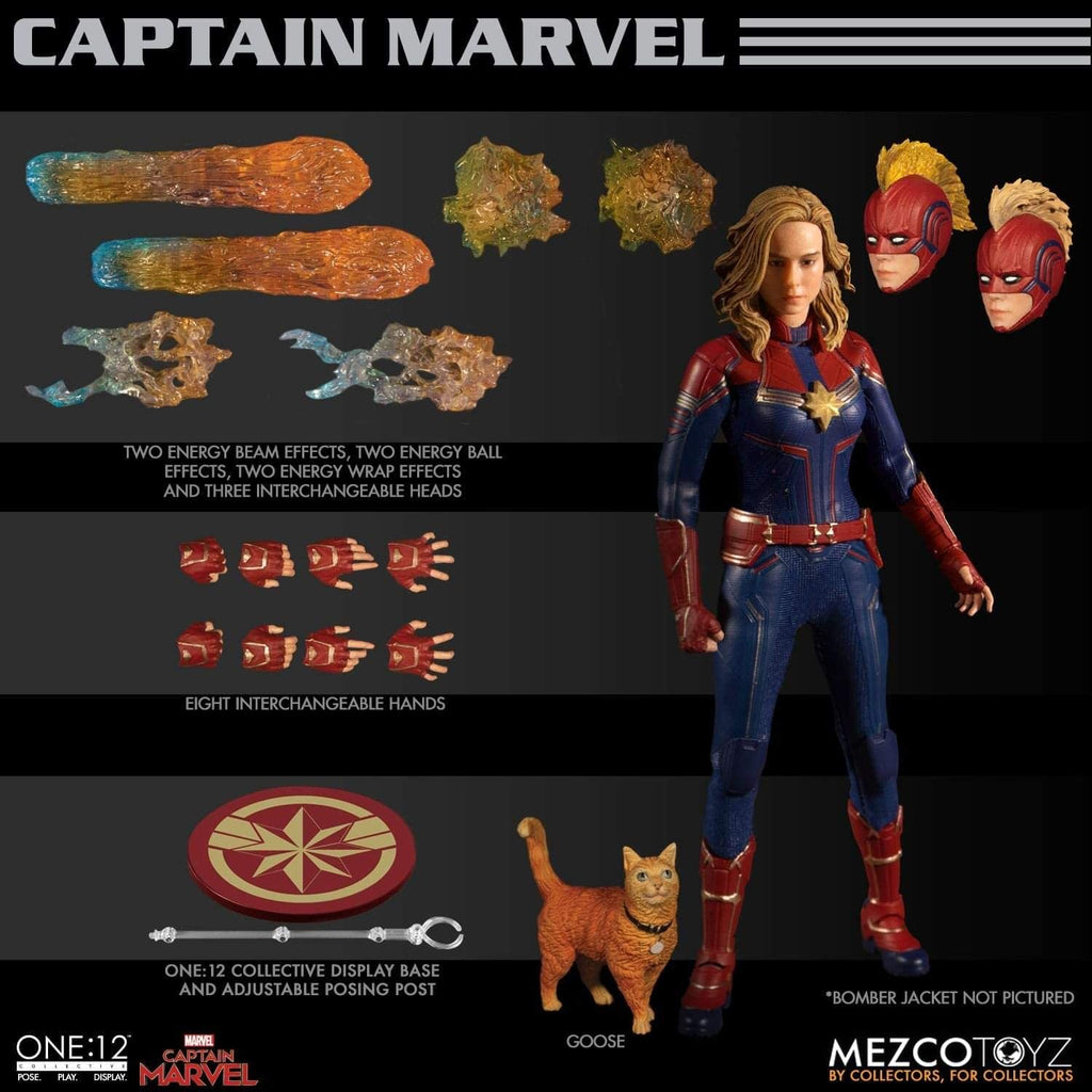 Captain Marvel Movie One:12 Collective Action Figure - figurineforall.com