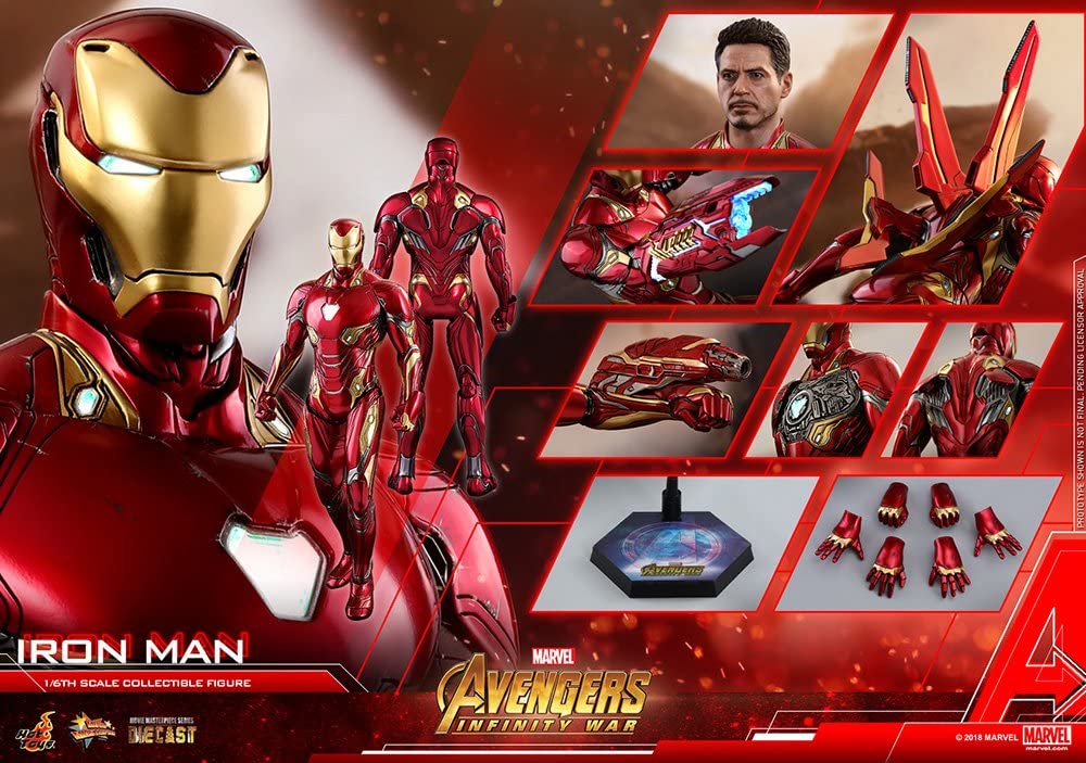 Avengers Infinity War Movie Masterpiece 1/6 Scale Series - Iron Man Mark L Die Cast Figure 903421 MMS473-D23 - figurineforall.com